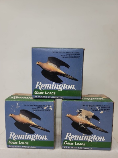 3-25 rnd box Remington 16ga Games Loads 8 shot