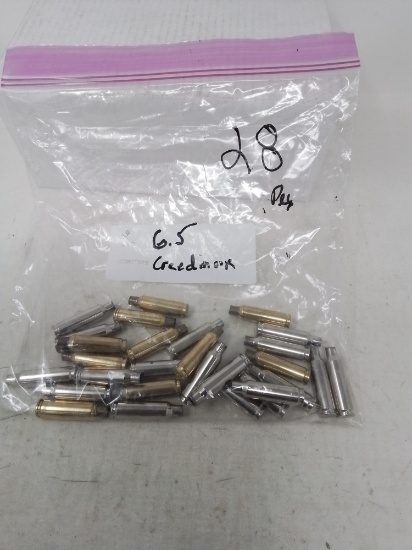28 pcs 6.5 Creedmor brass