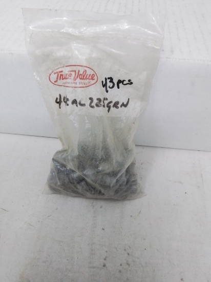 43 pcs 44 cal 225gr lead bullets