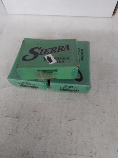 228 count Sierra 9mm bullets (full boxes are 115gr)