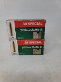 2-50 rnd box Sellier & Bellot 38spl 158gr LRN