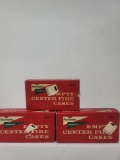 3-20 count box Remington 222 Rem Mag unprimed brass