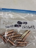 10 pcs 7.62 x 54 cleaned brass