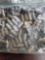 Bag of assorted 40 S&W casings (nickel & brass)