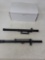 2 Vintage Mossberg scopes with mounts