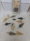 Assorted arrow tips