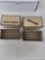 2 home made wooden ammo boxes (5.56)