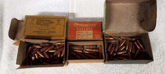 Partial boxes 270 caliber bullets