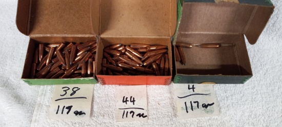 86 pcs 25 caliber 117gr bullets