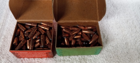 2 boxes 22 caliber 55gr bullets