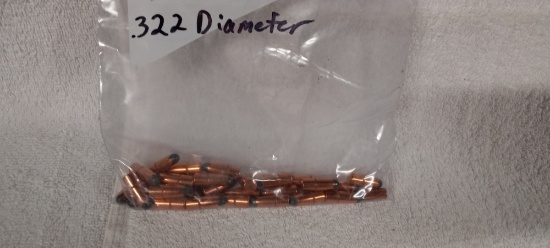 Bag of 322 Dia bullets