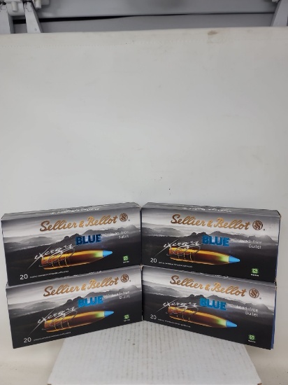 4-20 rnd box Sellier & Bellot Blue 180gr TXRG