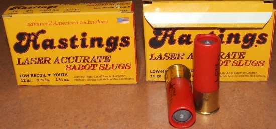 10 Hastings 12ga slugs