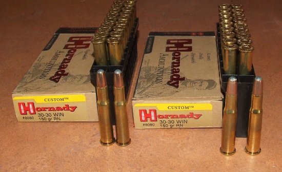 40 rounds Hornady 30-30