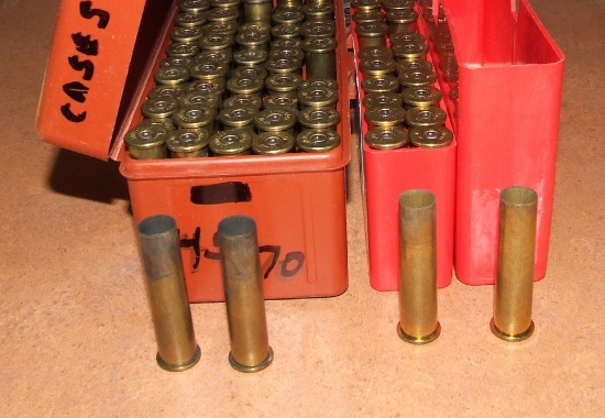 80 pcs 45-70 fired brass