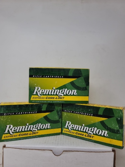 3-20 rnd box Remington Express Core-Lokt 338 Win Mag