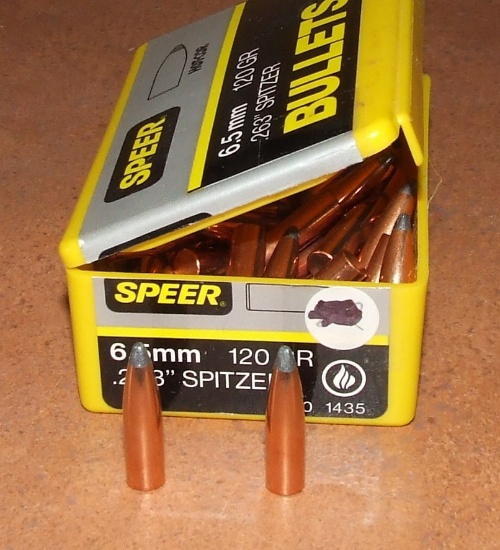82 pcs Speer 6.5mm .263" Bullets