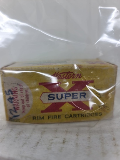 50 round box Vintage Winchester 22 WRF