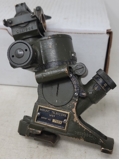 U.S. Military telescope mount for M59