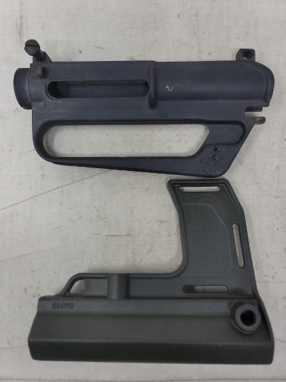 AR-15 stock part  & AR-15 upper