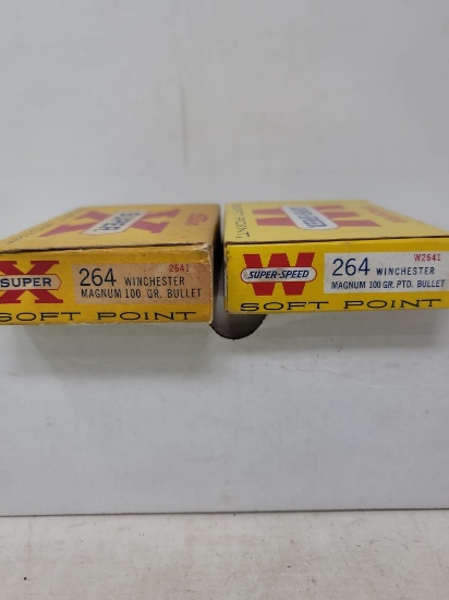 2-20 rnd box Western 264 Win Mag