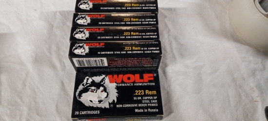 5-20 rnd box 223 HP