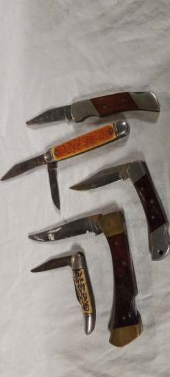 5 knives (Master, Frontier and USA)