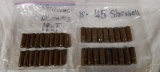Assorted ammo (19-38 Spl blanks & 18-45 Shot shells)
