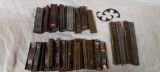 67 piece variety of stripper clips