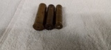 3 empty brass shot shells (12, 20 and 28 ga)