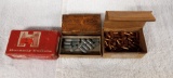 451 round balls, 32 caliber SP .224 55gr HP