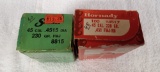 31 45 caliber HP and FMJ bullets