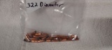Bag of 322 Dia bullets