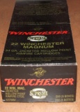 250 rounds Winchester Supreme 22 Win Magnum