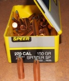 89 pcs Speer .270 .277