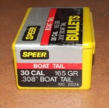 100 pcs Speer .30 Caliber .308