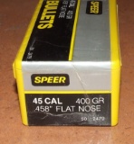 50 pcs Speer .45 caliber .458
