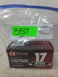 50 round box Hornady .17 Win Super Mag