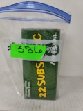 Scarce and Collectible 500 round brick Remington 22 LR HP Subsonic