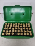 Green plastic MPM box 375 H&H new brass