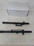 2 Vintage Mossberg scopes with mounts