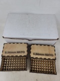 2 home made wooden ammo boxes (5.56)