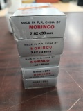 5-20 rnd box Norinco 7.62x39 Non corrosive/Steel case