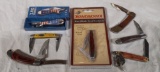 7 assorted knives (Winchester-440 Steel & others)