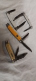 4 knives (2 Imperial and 2 Sabre)