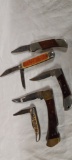 5 knives (Master, Frontier and USA)