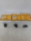 3 sets Pearce Grips Grip Frame Inserts