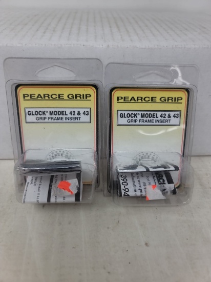 2 sets Pearce Grips Glock grip frame inserts