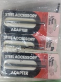 Bag lot of 10 KleenBore Steel cleaning adapters