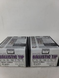 2-100 ct. Nosler 6mm 55gr Spitzer Bullets